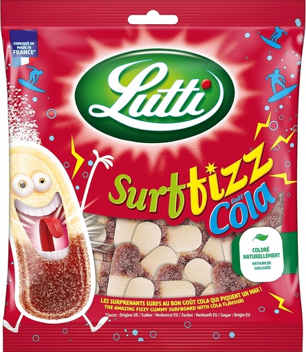 Lutti Surffizz Cola Bonbons 200 Gr