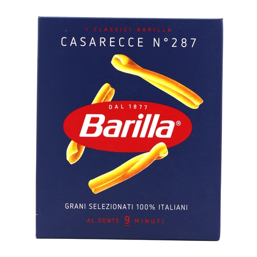 Barilla N287 Casarecce Pâtes 500 Gr