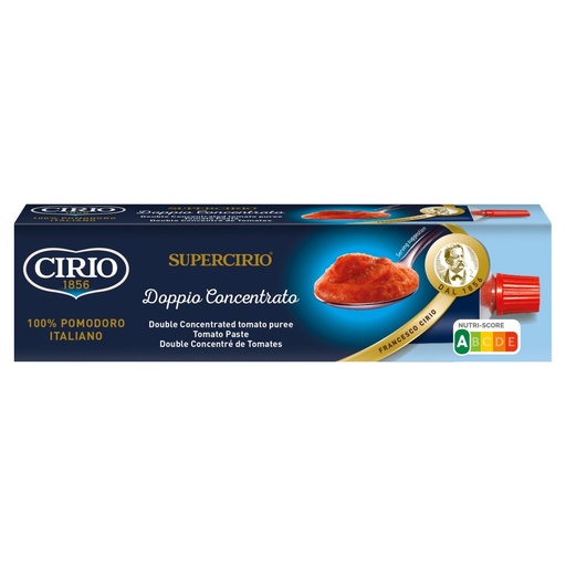 Cirio Supercirio Double Concentré de Tomates Tube 140 Gr