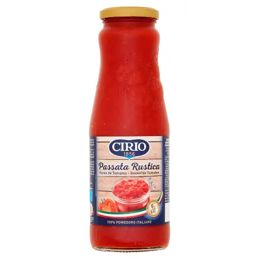 Cirio Passata Rustica Purée de Tomates 680 Gr