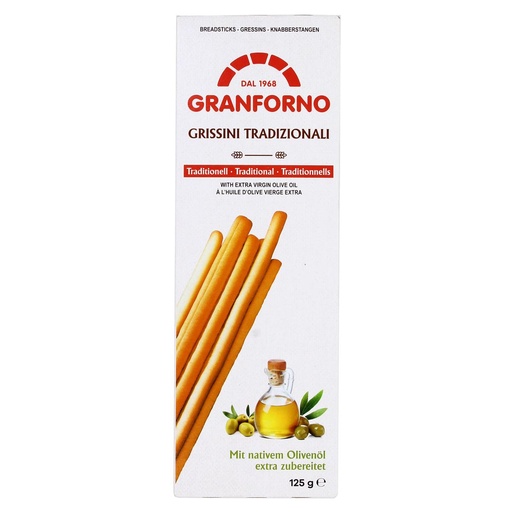 Granforno Grissini Traditionnel 125 Gr