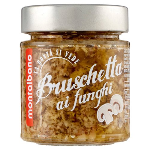 Montalbano Bruschetta aux Champignons 130 Gr