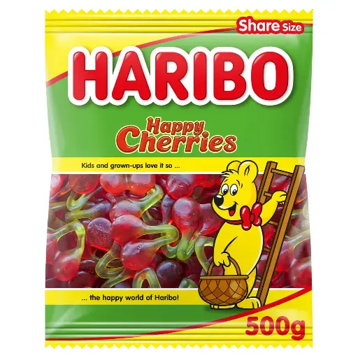 Haribo Happy Cherries 500 Gr