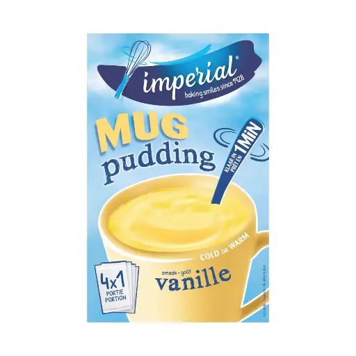 Imperial Mug Pudding Vanille 4x38 Gr