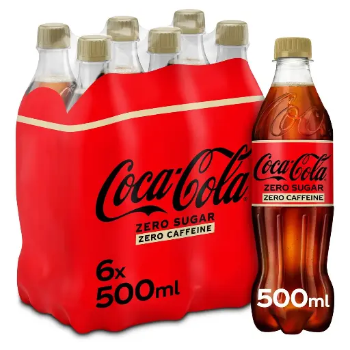 Coca-Cola Zero Sugar & Caffeine 6x50 Cl