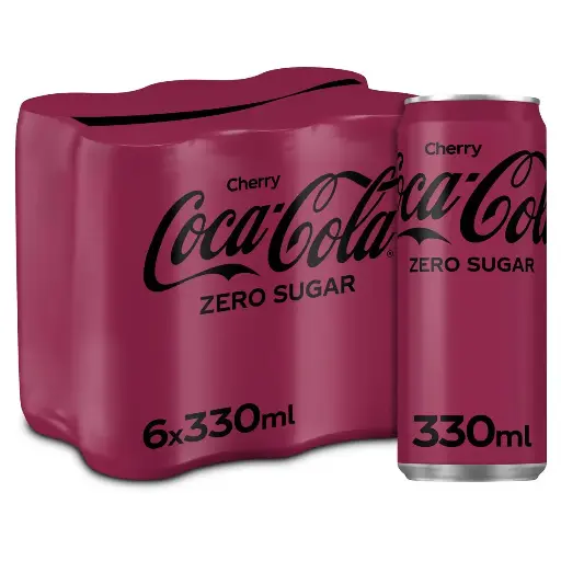 Coca-Cola Zero Cherry 6x33 Cl