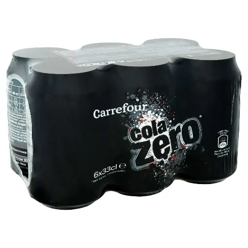 Carrefour Cola Zero 6x33 Cl