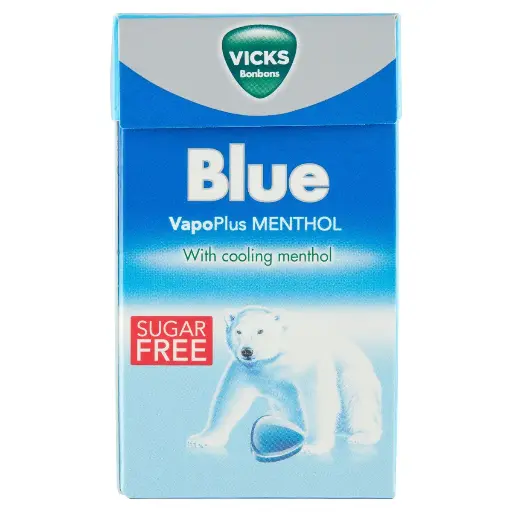 Vicks Blue VapoPlus Menthol Pastilles 40 Gr