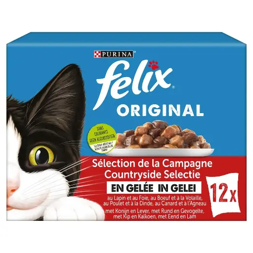 Felix Original Campagne en Gelée 12x85 Gr