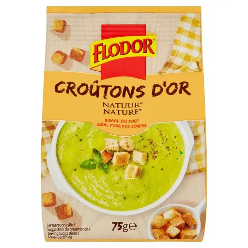 Flodor Croûtons d'Or Nature 75 Gr