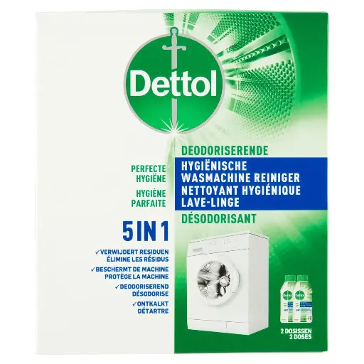 Dettol Nettoyant Hygiénique Lave-Linge 2x250 Ml