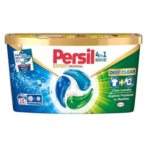 Persil Discs Universal Lessive Caps 15 Pièces