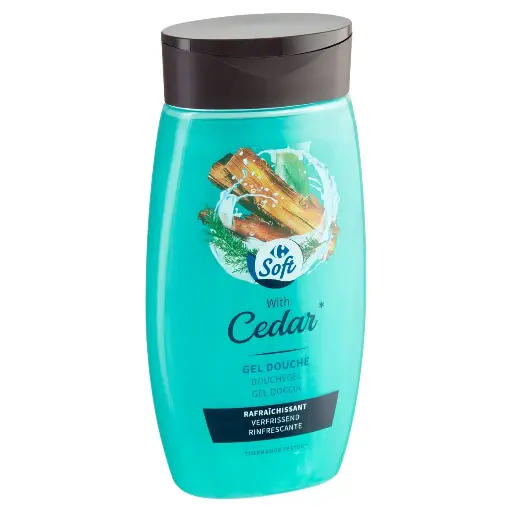 Carrefour Cedar Rafraîchissant Gel Douche 250 Ml