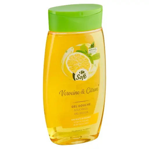 Carrefour Verveine & Citron Rafraîchissant Gel Douche 250 Ml