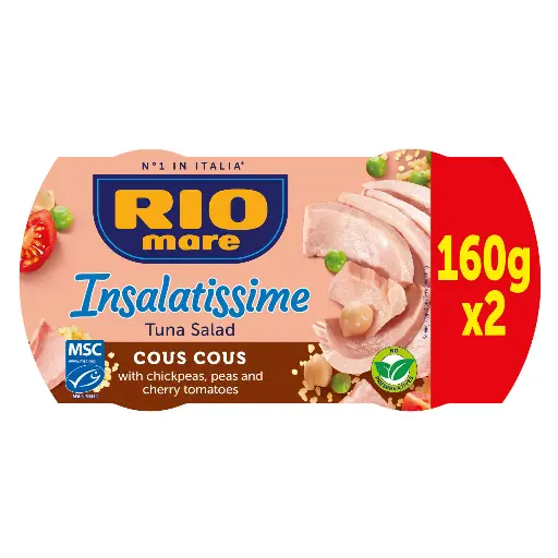 Rio Mare Insalatissime Couscous Thon 2x160 Gr