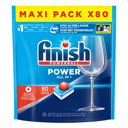 Finish Power Allin1 Regular 80 Doses