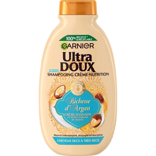 Ultra Doux Richesse d'Argan Shampoing 250 Ml