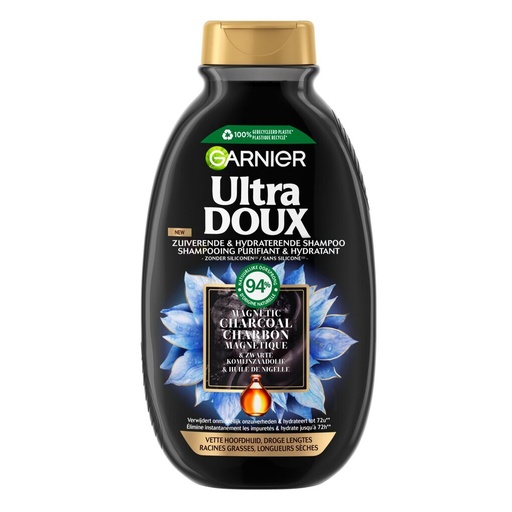 Ultra Doux Charbon Magnétique Shampoing 250 Ml