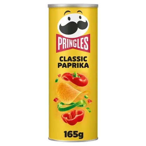 Pringles Classic Paprika Chips 165 Gr