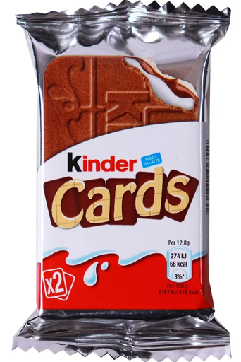 Kinder Cards Chocolat 25,6 Gr