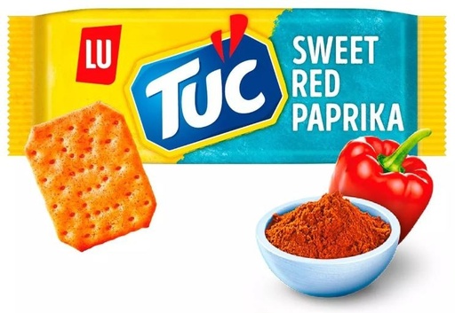 Lu Tuc Sweet Red Paprika Biscuits 100 Gr