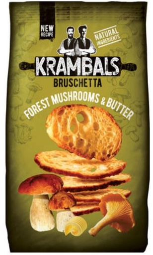 Krambals Bruschetta Beurre & Champignons 70 Gr