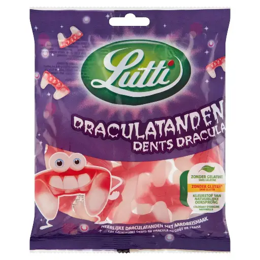 Lutti Dents Dracula Vampire Bonbons 200 Gr